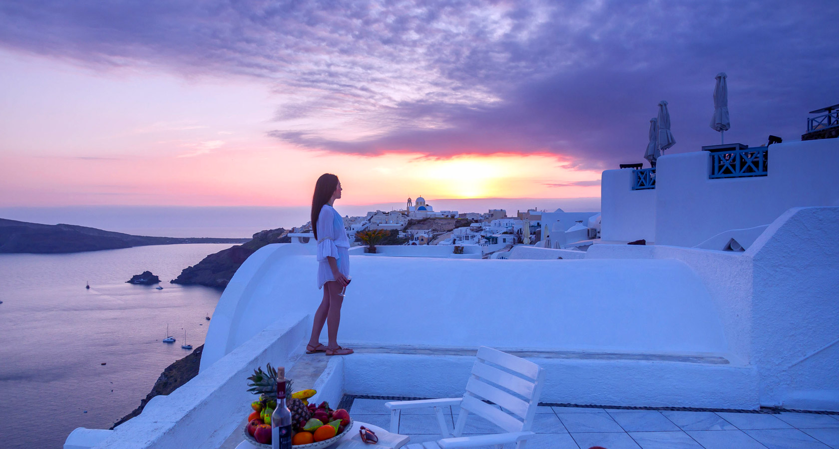 Thirea Studios Oia Santorini – Sunset