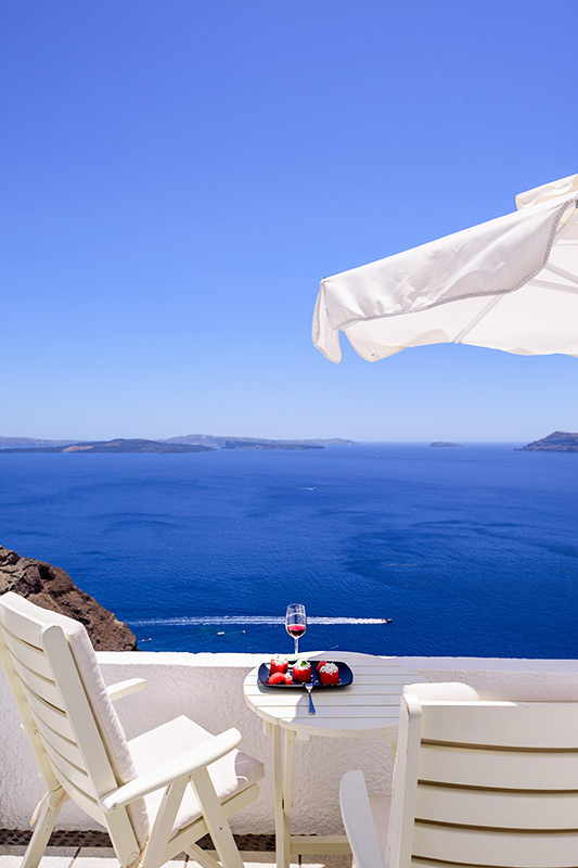 Thirea Santorini Studios – Amazing Aegean View
