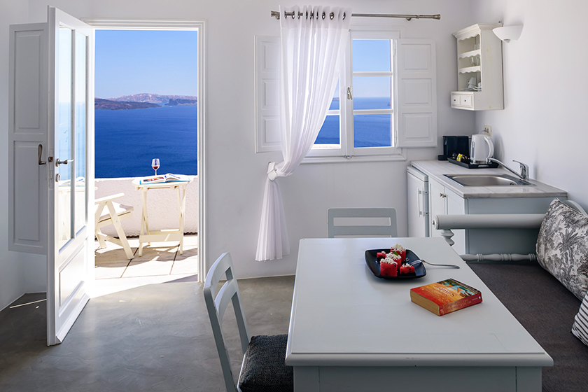 Thirea Superior Studio Santorini – Sitting Area