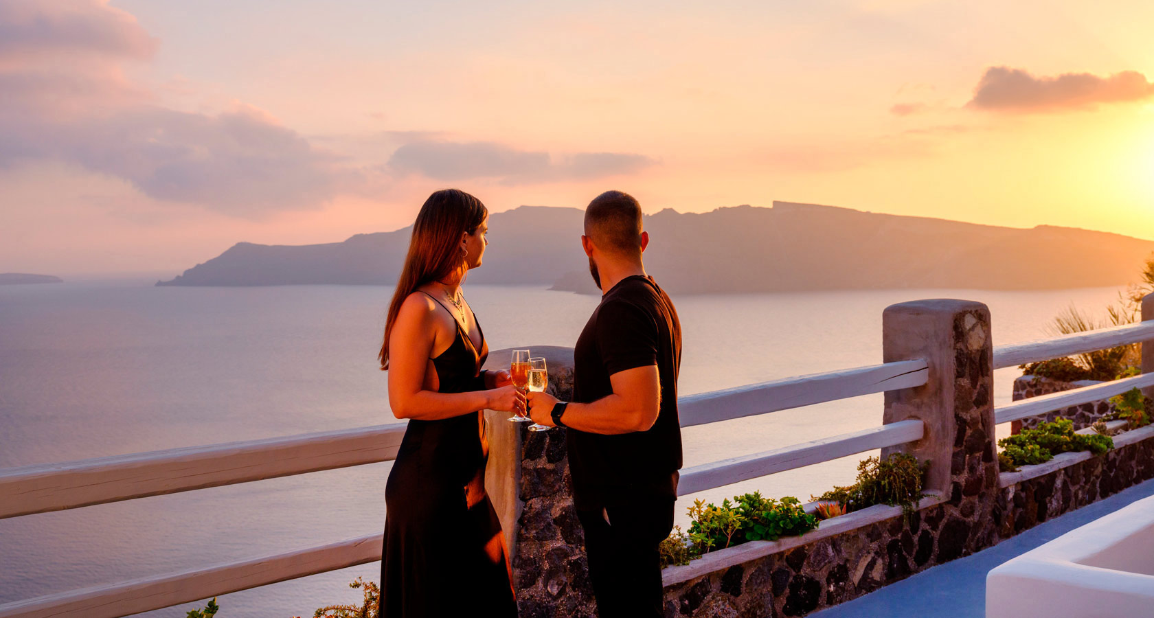 Thirea Suites Hotel Oia Santorini – Dinner at the balcony