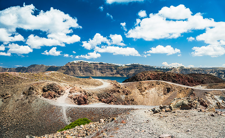 volcano hot springs tour santorini